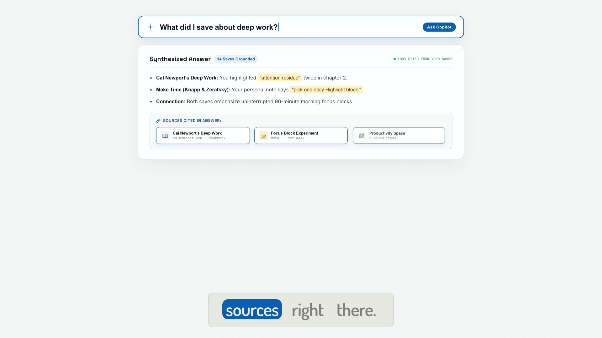 Markwise product overview: Ask your personal bookmark library